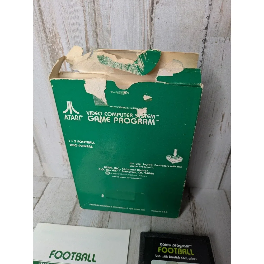 Atari Football CX2625 CIB with‎ Manual